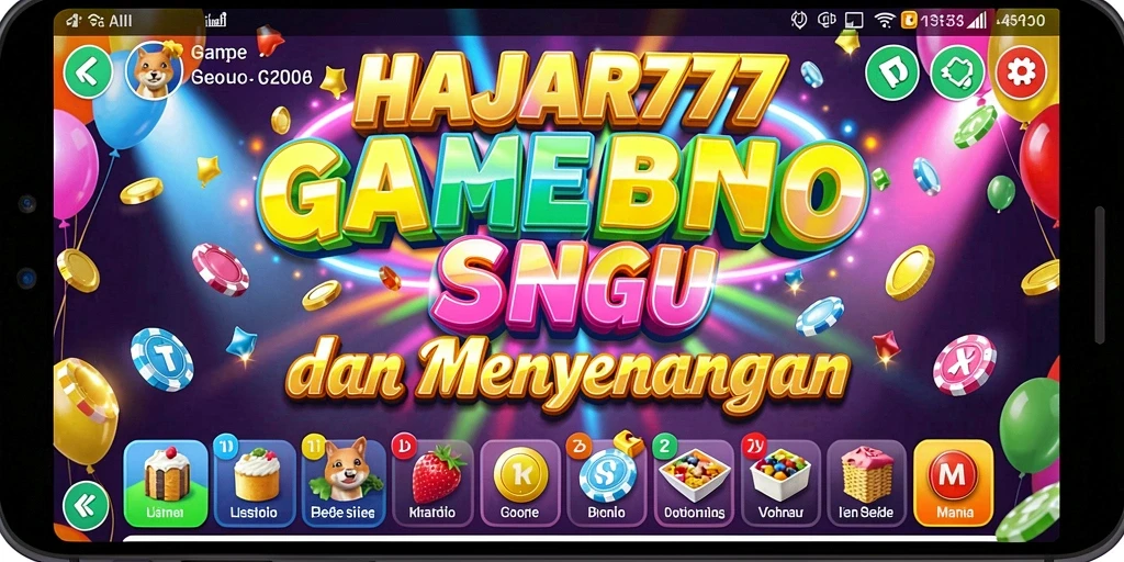 Tampilan gameplay HAJAR777 yang seru saat bermain Bingo.