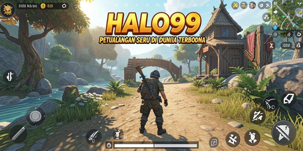 Gameplay menarik di dunia terbuka HALO99.