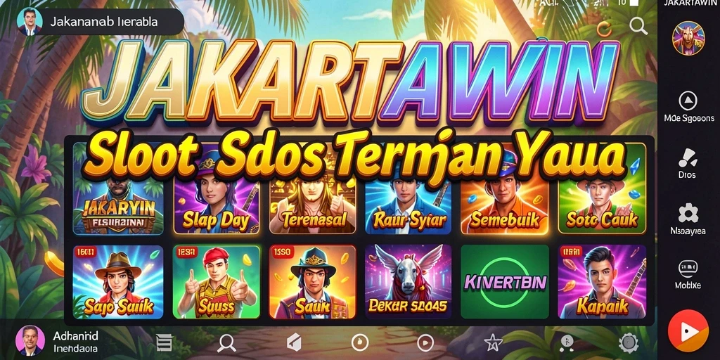 Tampilan gameplay Slot yang mengasyikkan dari JAKARTAWIN.