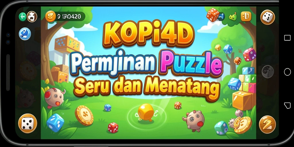 Gameplay menantang KOPI4D yang seru dan mengasyikkan.