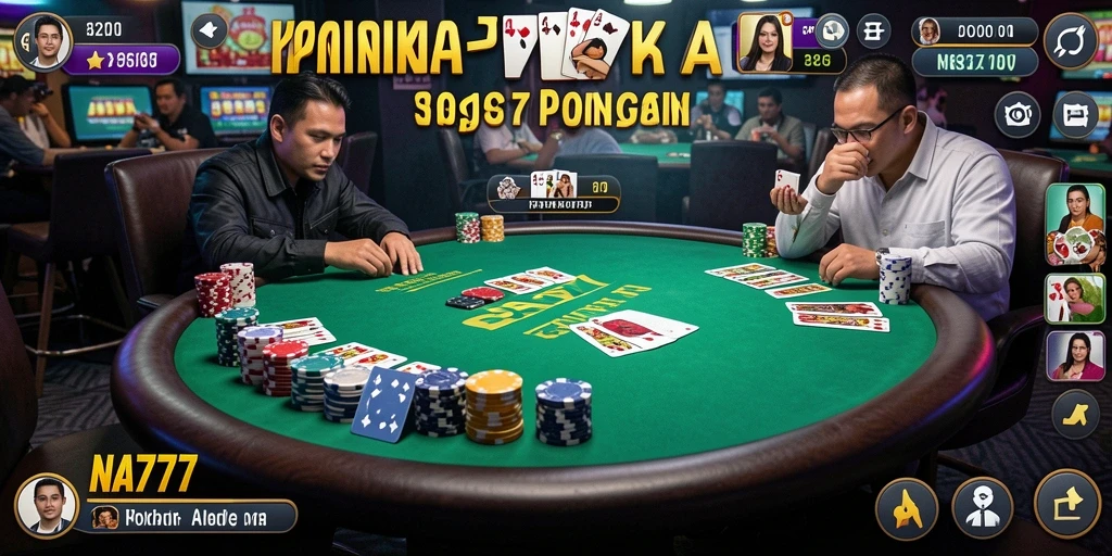 Gameplay seru dan interaktif dari NA777 Poker.